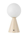 Set of Two 12" Clear Lighthouse USB Table Lamps