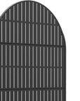 71" X 47" Black Galvanized Metal Rectangular Planter Box
