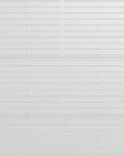 71" X 47" White Galvanized Metal Rectangular Planter Box