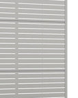 71" X 47" Gray Galvanized Metal Rectangular Planter Box