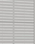 71" X 35" Gray Galvanized Metal Rectangular Planter Box
