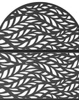 71" X 35" Black Galvanized Metal Rectangular Planter Box