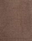 Taupe And Brown Upholstery And Solid Wood And Steel Dining Side Chair With Wheels