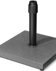 Gray Market Umbrella Steel In Ground Adjustable Umbrella Base