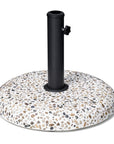 Stone Market Umbrella Steel In Ground Adjustable Umbrella Base