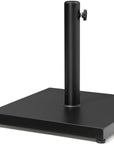 Black Market Umbrella Fillable Steel In Ground Adjustable Umbrella Base