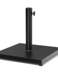 Black Market Umbrella Fillable Steel In Ground Adjustable Umbrella Base