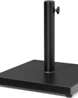 Black Market Umbrella Fillable Steel In Ground Adjustable Umbrella Base