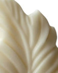 6" Ivory Black Ice Scented Dimensional Feather Candle Novelty Novelty