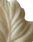 6" Ivory Black Ice Scented Dimensional Feather Candle Novelty Novelty