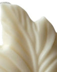6" Ivory Black Ice Scented Dimensional Feather Candle Novelty Novelty