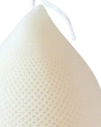 5" Ivory Ocean Breeze Scented Dimensional Teardrop Candle Novelty Novelty