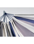 Gray Striped Single Spreader Bar Hammock