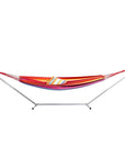Pink Lavender Red And Yellow Striped Single Spreader Bar Hammock