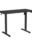 Adjustable Black Wood and Steel Standing Desk