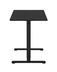 Adjustable Black Wood and Steel Standing Desk