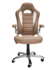 Camel Adjustable Height Swivel Rolling Office Chair