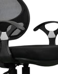 Black Swivel Rolling Office Chair