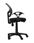 Black Swivel Rolling Office Chair