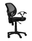 Black Swivel Rolling Office Chair