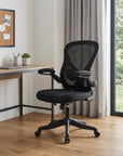 Black Swivel Rolling Office Chair