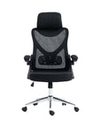Black Adjustable Height Swivel Rolling Office Chair