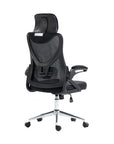 Black Adjustable Height Swivel Rolling Office Chair