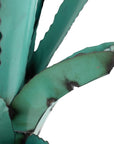 11" Turquoise Metal Succulent Garden Hanging Wall or Door Decor