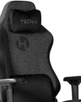 Black Swivel Rolling Gaming Chair