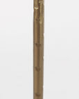 12" Gold Iron Floor Taper Candlestick