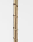 30" Gold Iron Floor Taper Candlestick