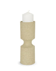 11" Beige Iron Tabletop Votive Candle Holder