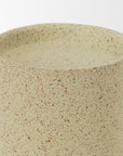 11" Beige Iron Tabletop Votive Candle Holder