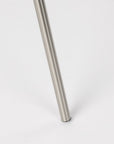 62" Beige Metal Tripod Floor Lamp With Beige Fabric Drum Shade