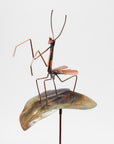 9" Copper Insect Garden Stake