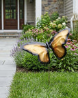 7" Yellow Copper Insect Garden Stake