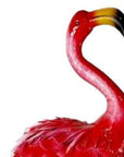33" Pink Metal Flamingo Garden Accents Accessories