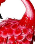 31" Pink Metal Flamingo Garden Accents Accessories