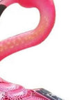 23" Pink Metal LED lights Flamingo Garden Accents Accessories