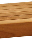 12" Brown Solid Wood Wall Mounted Floating Shelf