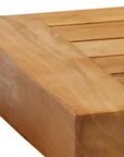 12" Brown Solid Wood Wall Mounted Floating Shelf