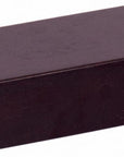 18" Espresso Solid Wood Wall Mounted Floating Shelf