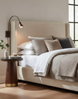 30" Antiqued Brass Metal Spotlight Wall Sconce