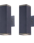 Black Transparent Outdoor Hanging Light