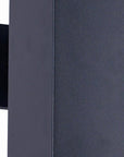 Black Transparent Outdoor Hanging Light