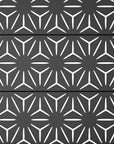 73" X 47" Black Geometric Galvanized Metal Rectangular Planter Box