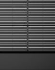 73" X 47" Black Striped Galvanized Metal Oval Planter Box