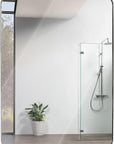 40" X 30" Silver Aluminum Framed Bathroom Vanity Mirror