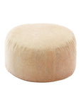 55" Camel Upholstered Bean Bag Chair