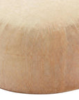 55" Camel Upholstered Bean Bag Chair